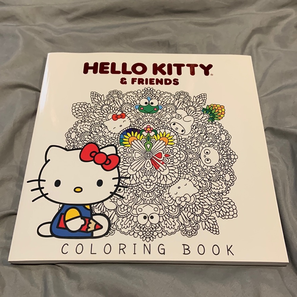Hello Kitty Coloring Book Never Used